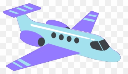 Engineering Stickers For Android Ios - Animated Transparent Plane Gif png