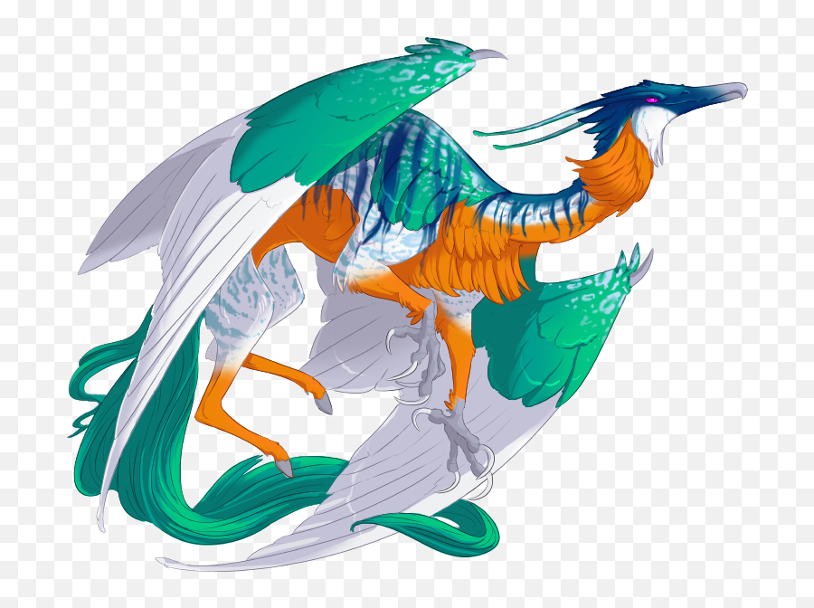 Some Hippogriff Quetzal And Kirin Beast Examples With - Fictional Character Png,Quetzal Png