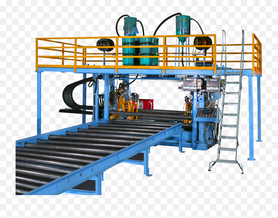 Download Automatic Beam Welder - Welding Full Size Png H Beam Fabrication Machine,Welder Png