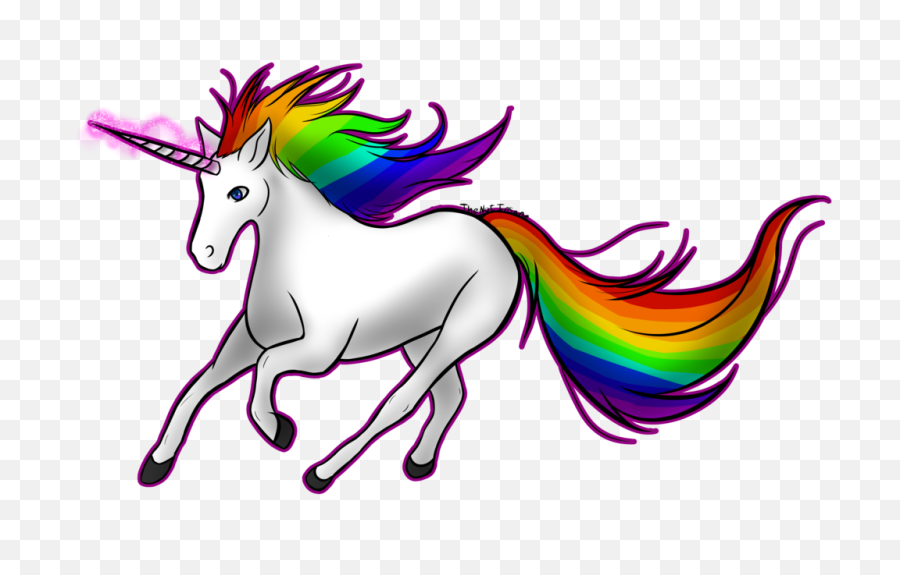 Pictures Of Unicorn Transparent Background - Unicorn Clipart Horse Rainbow Unicorn Horn Png,Transparent Unicorn