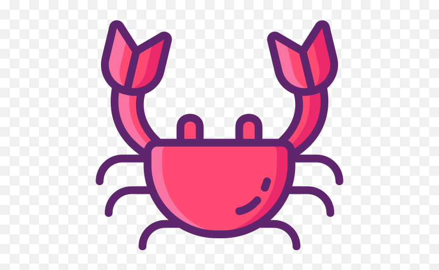 Crustacean - Cancer Png,Hermit Crab Flat Icon