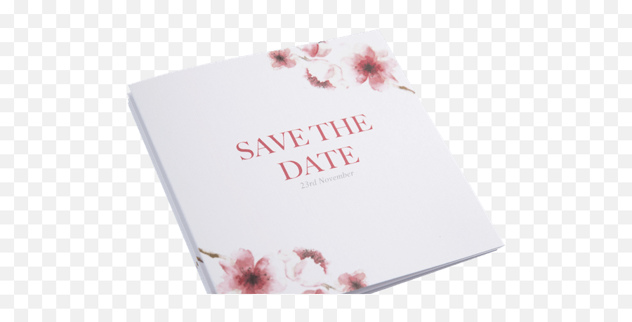 High Quality Save The Date Cards - Wedding Trade Print Cherry Blossom Png,Save The Date Png