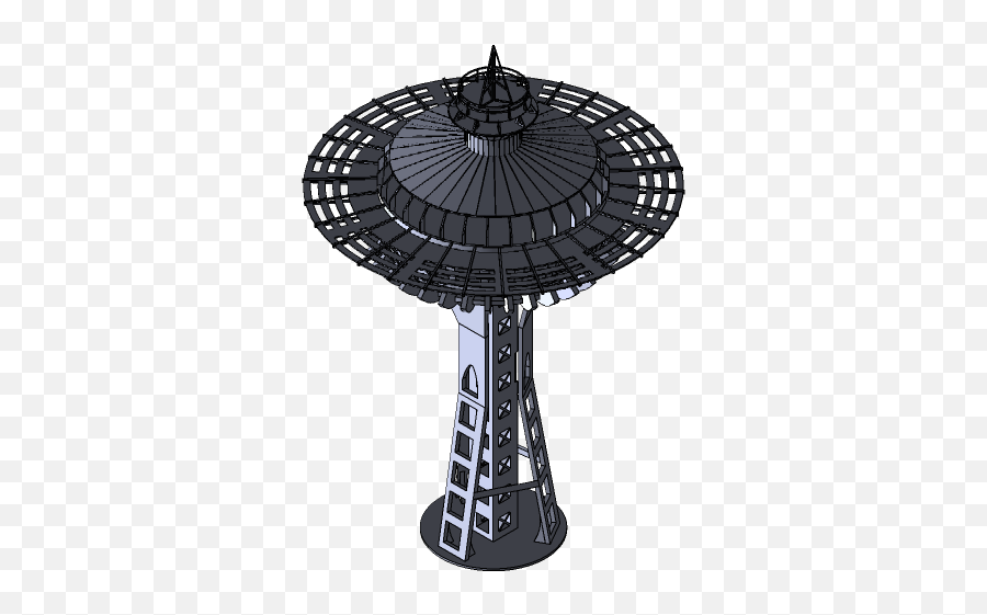 Space Needle Tower - Dot Png,Space Needle Icon