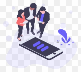 Dropsource - Mobile Phone Testing Illustration png