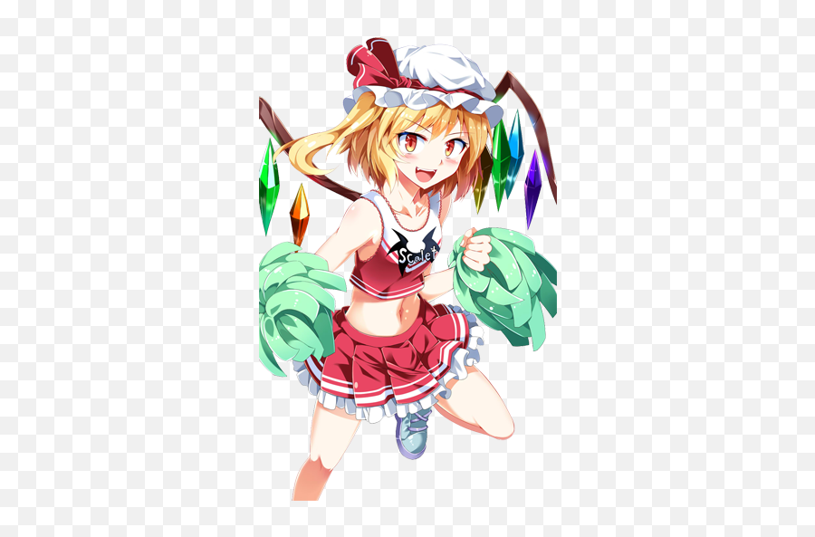 Cheerleader Flandre Team Fortress 2 - Touhou Cheerleader Png,Flandre Scarlet Icon