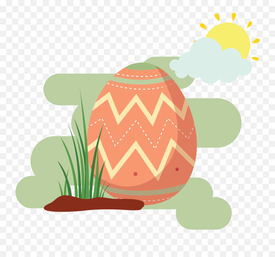 Easter Egg Icon Design - Easter Png,Egg Icon Vector