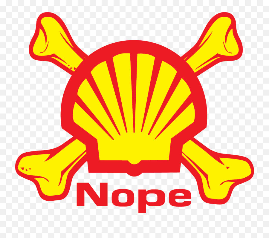 Download Hd Say Nope To Shell - Shell Tellus Oil C 68 Royal Dutch Shell Png,Nope Png