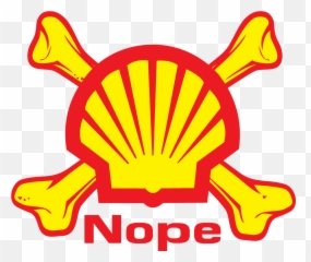 Download Hd Say Nope To Shell - Shell Tellus Oil C 68 Royal Dutch Shell Png,Nope Png
