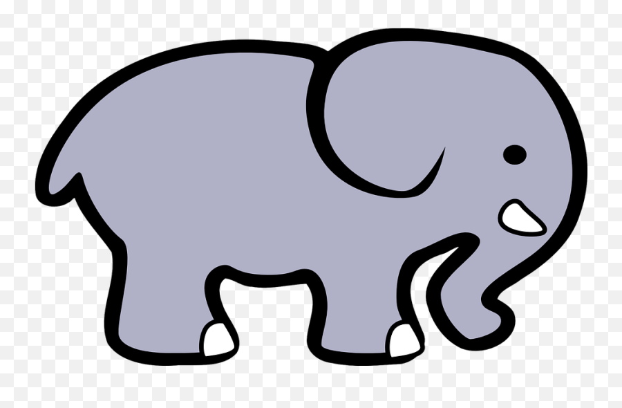 Elephant Africa Cartoon - Clipart Elephants Png,Elephant Icon Vector