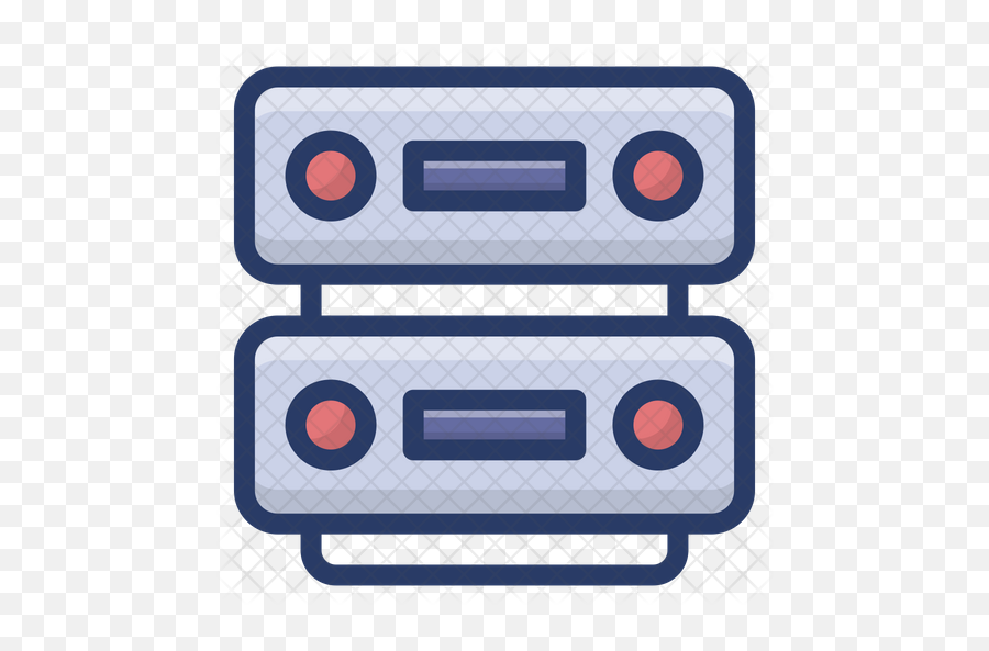 Free Datacenter Icon Of Colored Outline Style - Available In Portable Png,Datacenter Icon