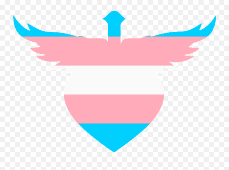 Made A Few More Symbols With The Trans Flag For Stamping - Vertical Png,Transgender Flag Icon