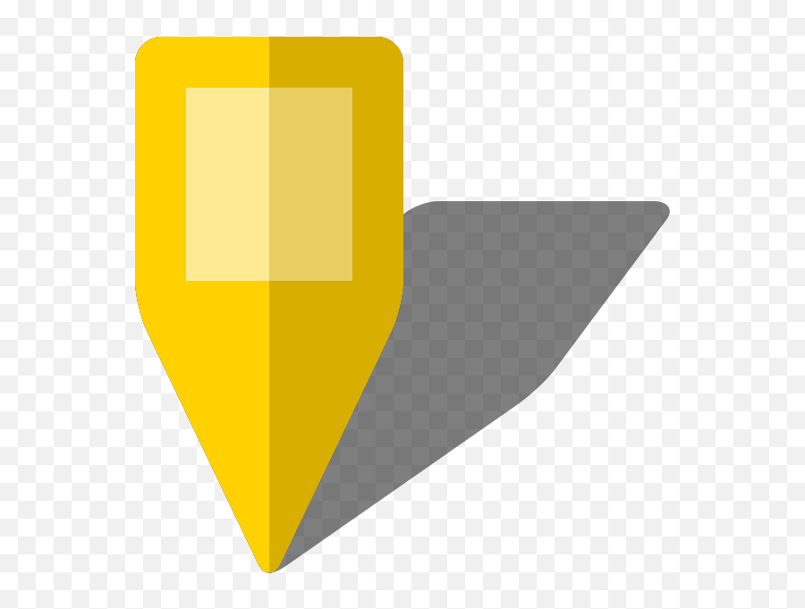 Simple Location Map Pin Icon5 Yellow Free Vector Data Svg - Vertical Png,Pin It Icon