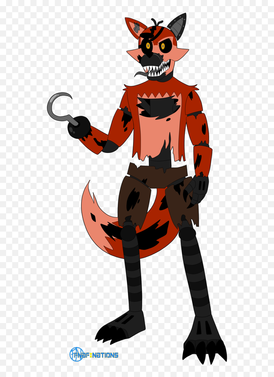 Fnafnations - Fnaf Nightmare Foxy Cute Png,Foxy Transparent