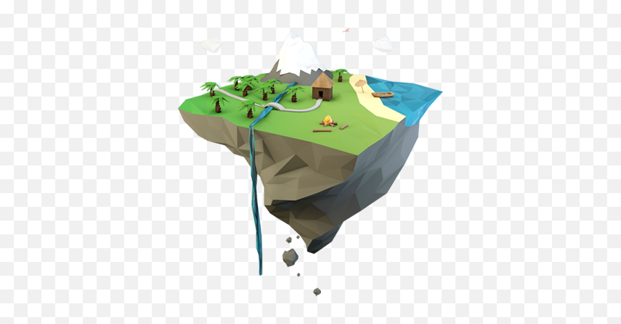 Minecraft Server Hosting - Boxtoplay Low Poly Island Png,Atlauncher Icon