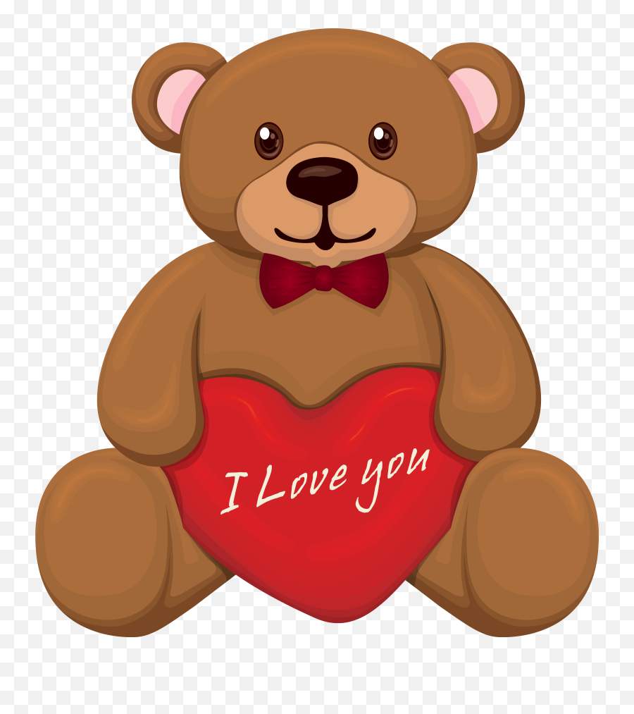 Cute Valentines Day Clipart Png - Cute Valentines Day Clipart,Teddy Bear Clipart Png