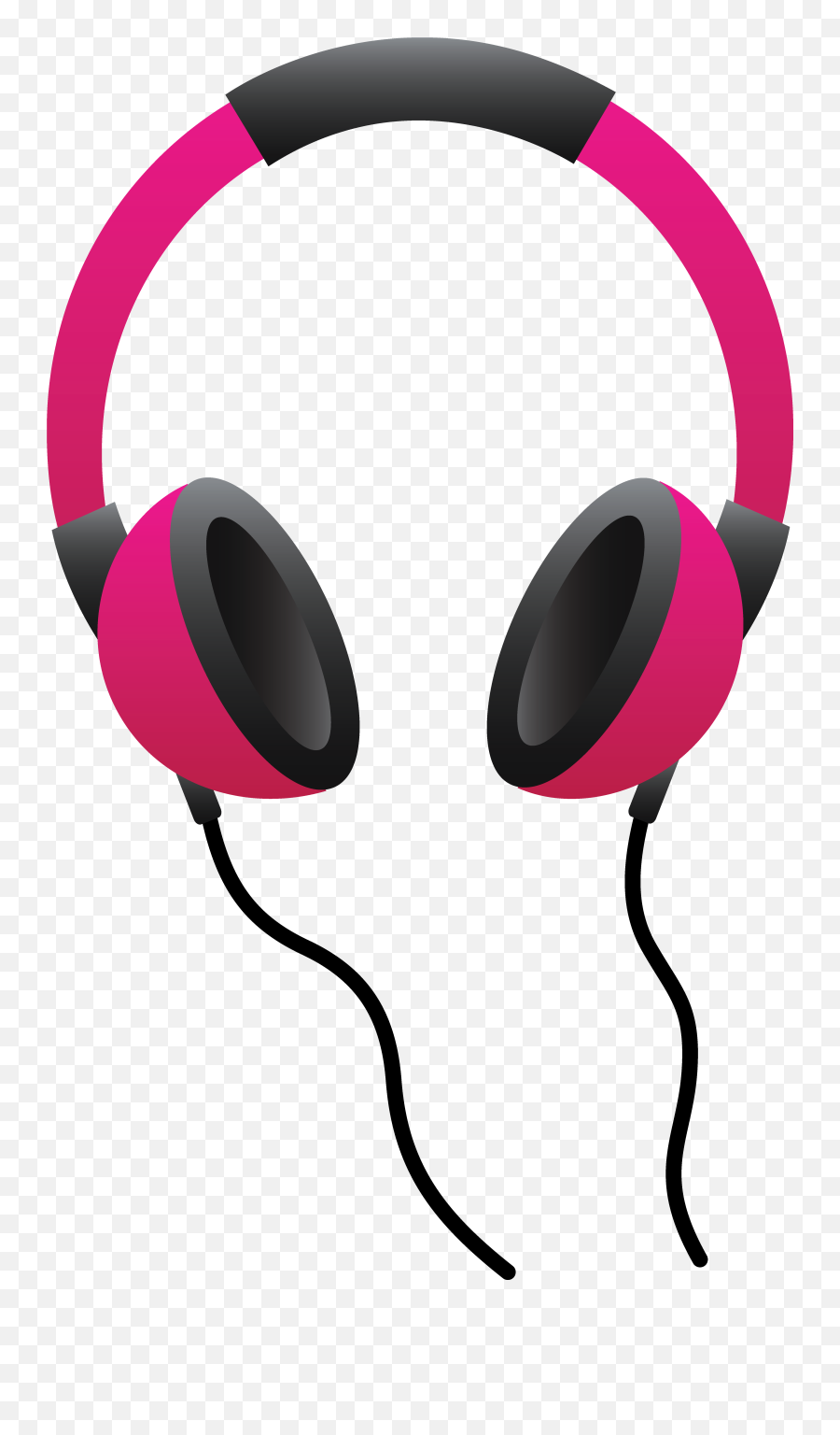 Headphone Vector Png - Transparent Background Headphones Clipart Png,Cartoon Headphones Png