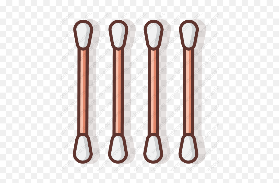 Download Cotton Buds Vector Icon Inventicons - Cotton Buds Illustration Png,Cotton Icon