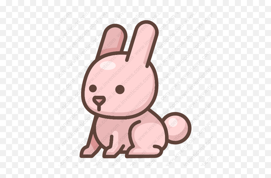 Download Rabbit Vector Icon Inventicons - Icon For Rabbit Png,Cute Rabbit Icon