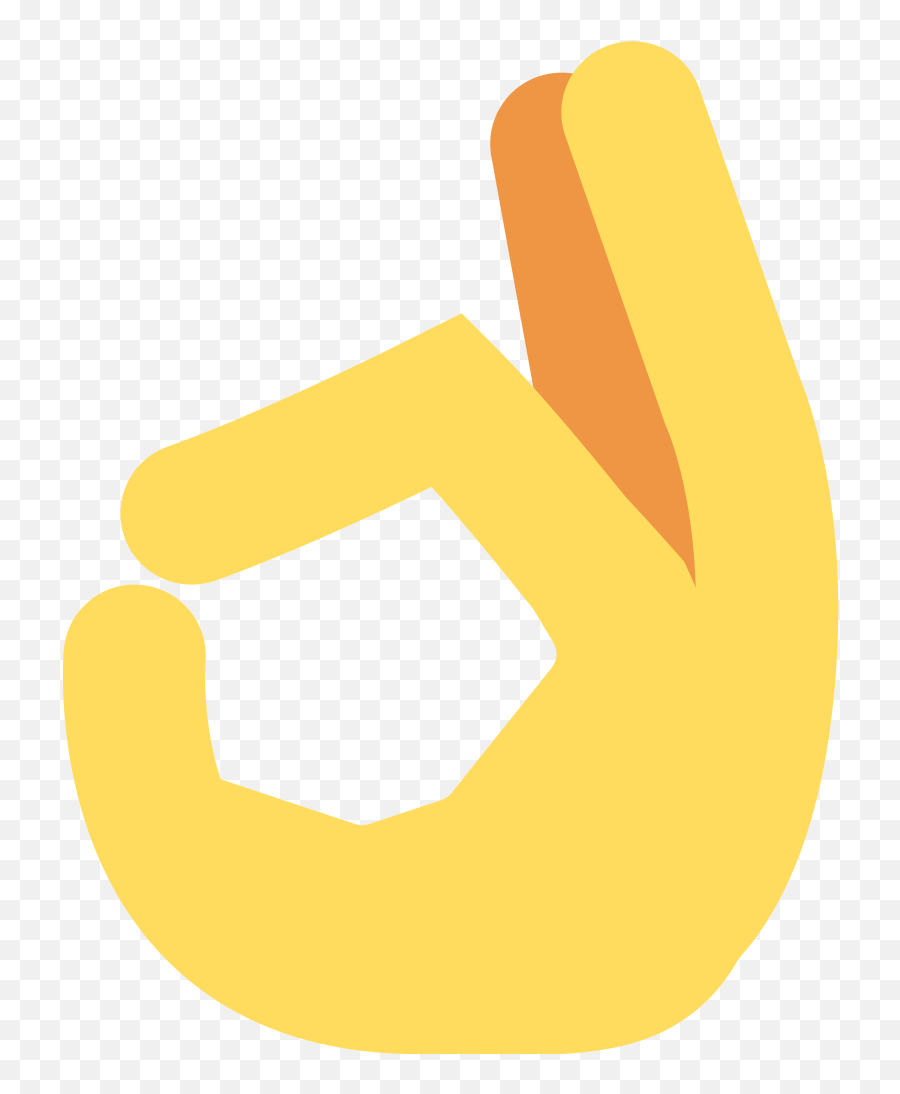 Ok Hand Sign Emoji Png Image - Ok Hand Emoji Twitter,Ok Hand Sign Png