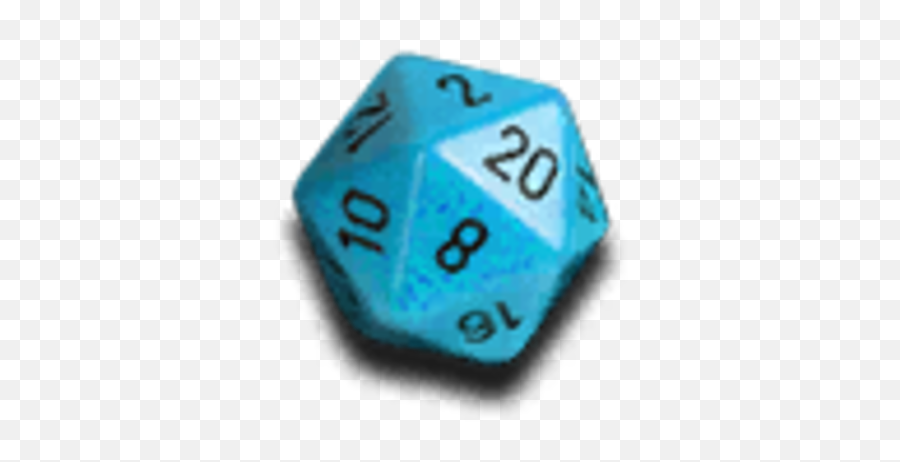Transparent D20 Clipart - 20 Sided Dice Png is a free transparent