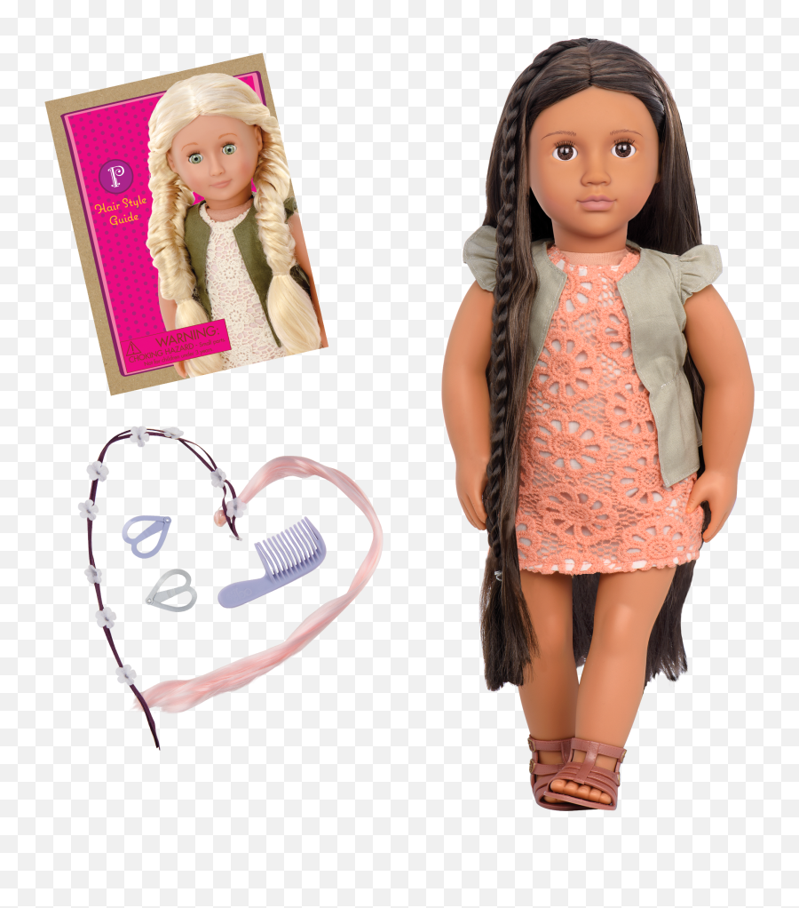 Flora Hairplay Doll 18 - Inch Doll With Growing Hair Our Our Generation Flora Png,Make Your Own Dollz Icon