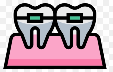 Braces Free Vector Icons Designed By Eucalyp Dental - Icon Png