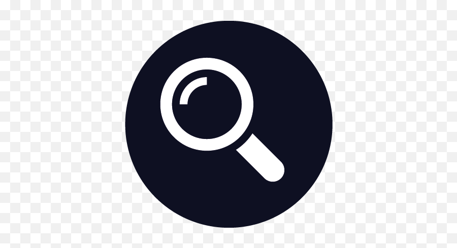 Download Our Main Qualities - Magnifying Glass White Icon Search Logo Png,Magnifier Icon
