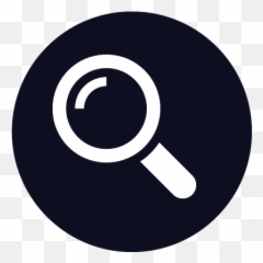 Download Our Main Qualities - Magnifying Glass White Icon Search Logo Png,Magnifier Icon