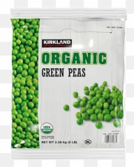 Kirkland Signature Organic Green Peas 5 Lbs U2022 Thirstyrun - Costco Frozen Green Peas Png,Peas Png
