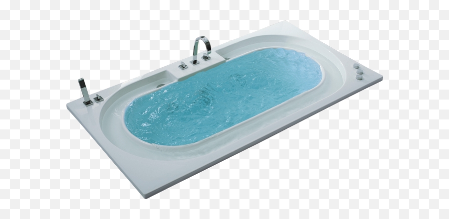 Sunken Bathtub Fitting Whirlpool Jacuzzi Installation - Bath Tub Png With Water,Whirlpool Png