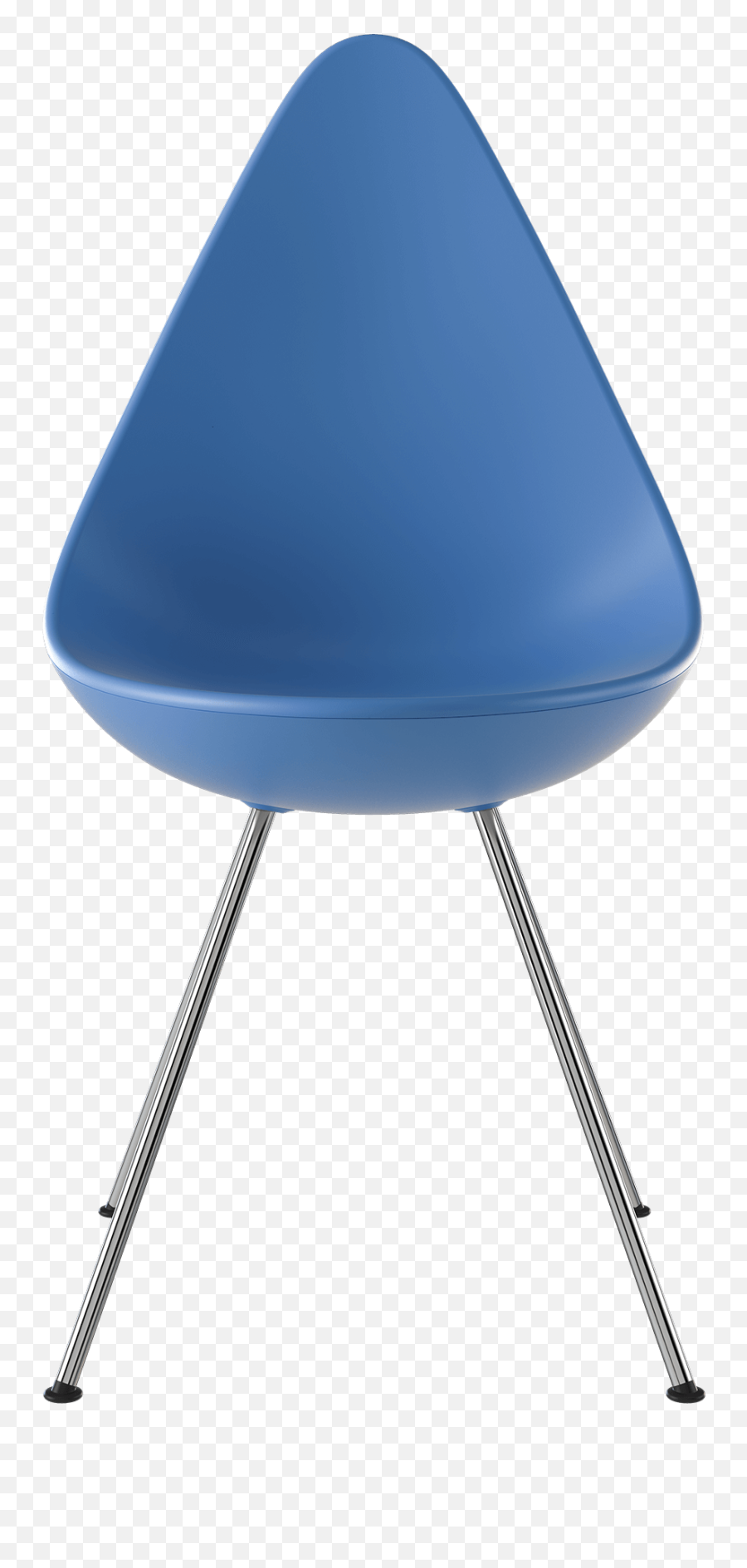 Chair Plastic Shell - Arne Jacobsen Drop Chair Png,Blue Shell Png