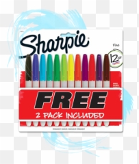 Sharpie Fine Point Permanent Markers - Sharpie Png,Sharpie Png