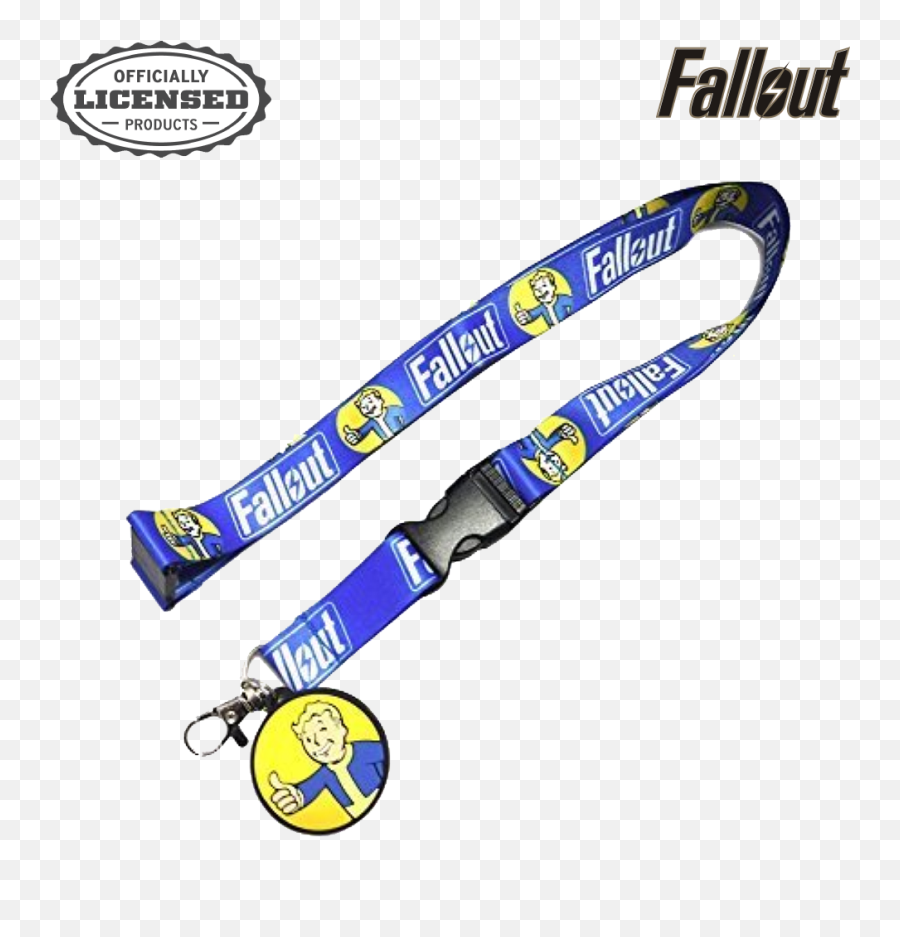 Fallout Video Game Cosplay Vault - Boy Charm Lanyard Key Fob Fallout Png,Fallout Logo
