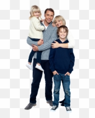 Png Images Transparent Background - Family Posing Photo