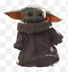 Baby Yoda - Plush Png,Yoda Transparent
