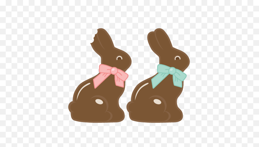 Chocolate Easter Bunny Svg Cutting File - Easter Chocolate Bunny Clipart Png,Chocolate Bunny Png
