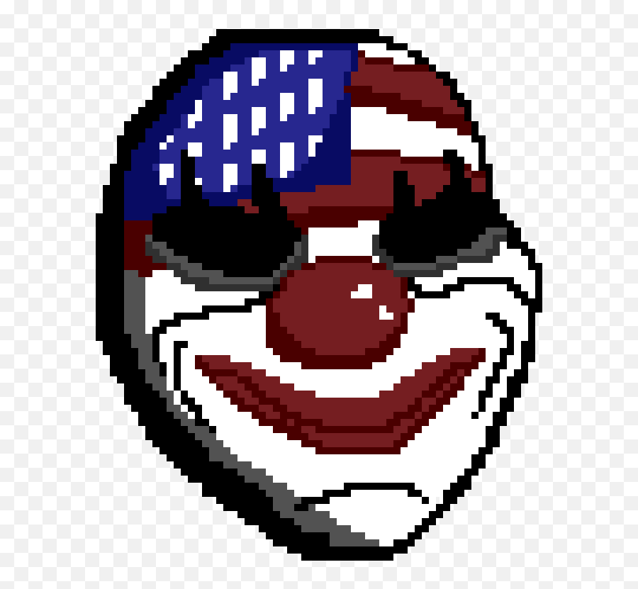 Download Payday 2 Dallas Mask Payday 2 Masks Pixel Png Dallas Payday 2 Emoji Payday 2 Logo Free Transparent Png Images Pngaaa Com - roblox payday mask