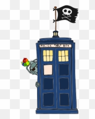 Tardis U2013 If All Else Failsu2026use A Hammer - Cartoon Png,Tardis Png