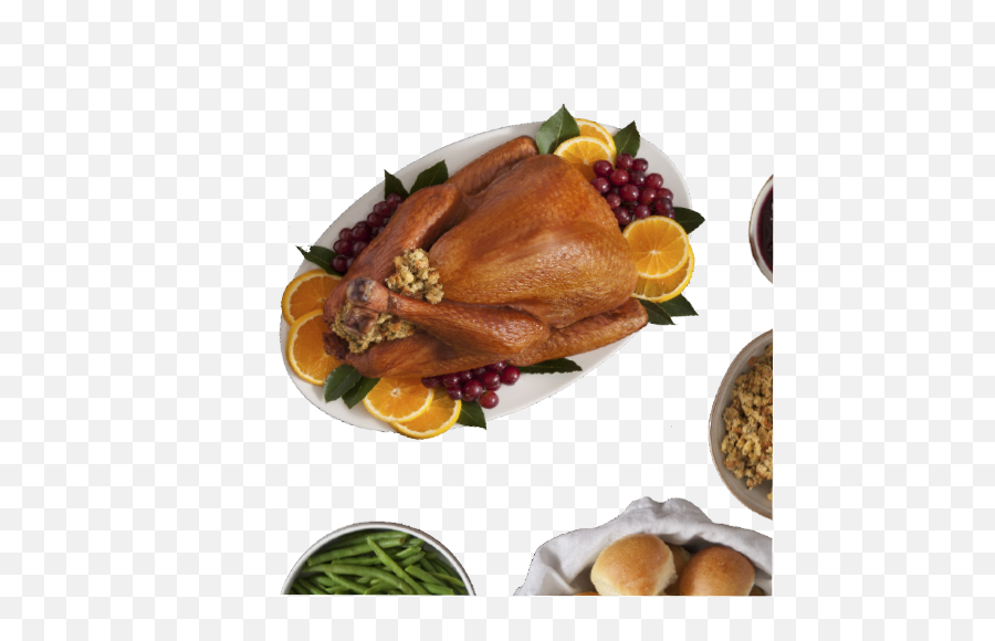 Thanksgiving Dinner Recipe Garnish Dish - Duck Meat Png,Thanksgiving Dinner Png