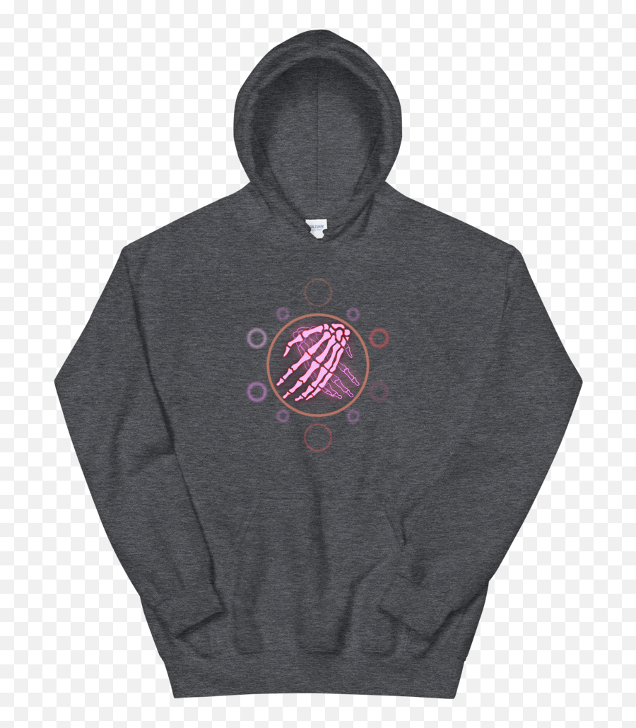 Skeleton Hand Lilac Hoodie - Hoodie Png,Skeleton Hand Png