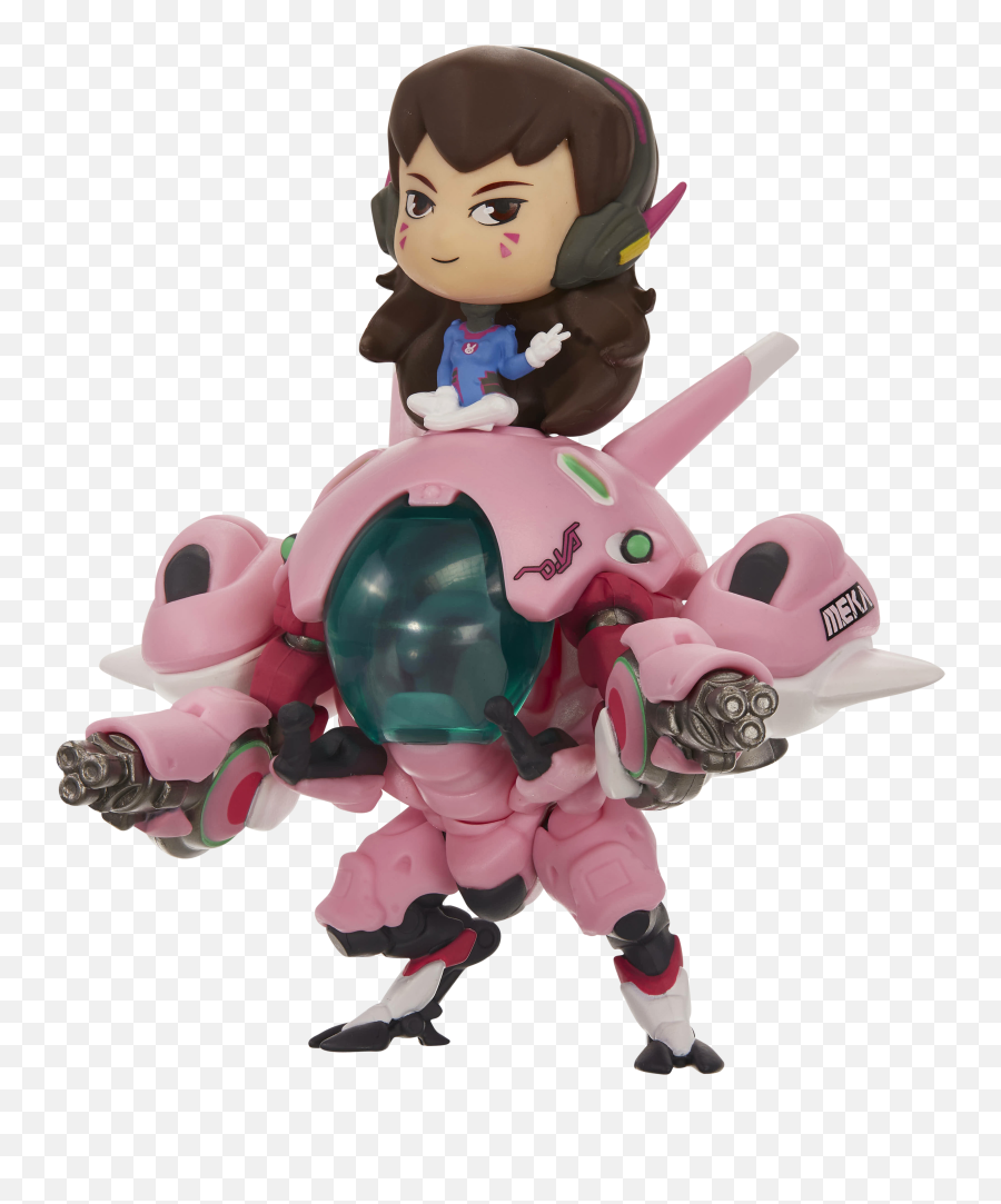 Lootcrate - Overwatch Cute But Deadly D Va Full Size Png Cute But Deadly Overwatch Mystery Figure,D.va Png