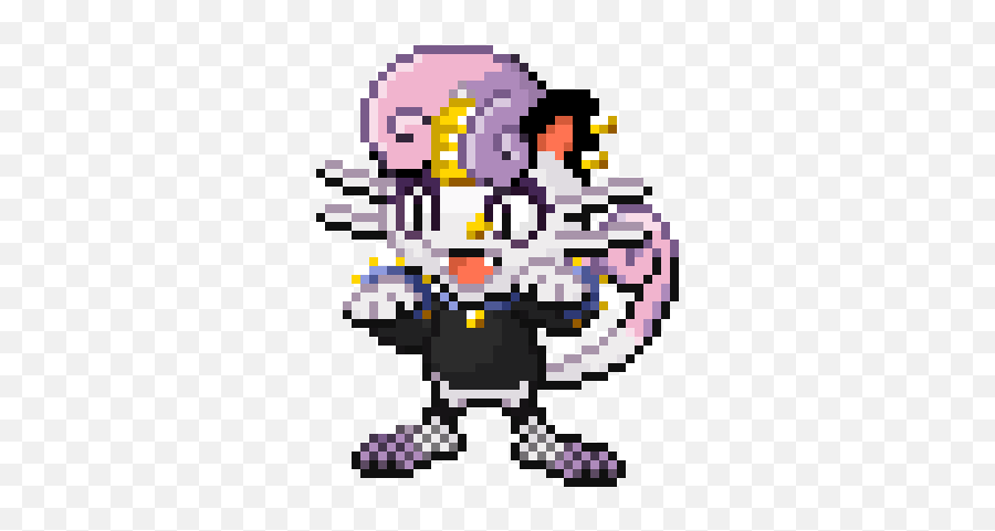 Download Hd Crossover Meanie Belle Meowth Pokémon Safe - Cartoon Png,Meowth Png