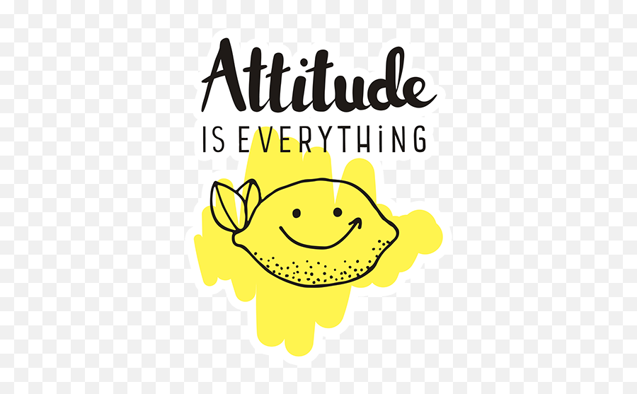 Attitude Is Everything - Vsco Stickers For Teen Vsco Girls Girls Image Sticker Attitude Png,Vsco Png
