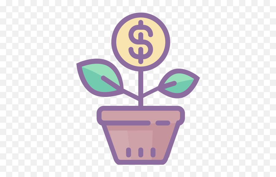 Growing Money Icon - Free Download Png And Vector Emblem,Money Symbol Transparent