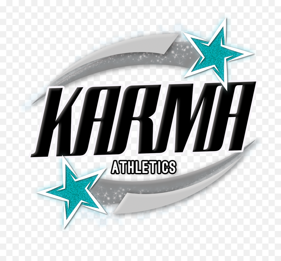 Karma Athletics Cheerleading Gym Logo And Flyer - Emblem Png,Gym Logo