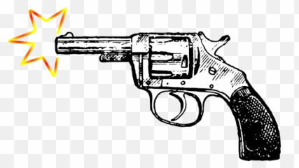 Download Clipart Gun Shooting - Bang Full Size png