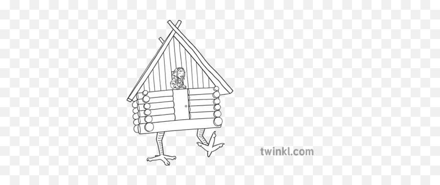 Baba Yagas Hut No Background Russia Traditional Tales Fairy - Illustration Png,Legs Transparent Background