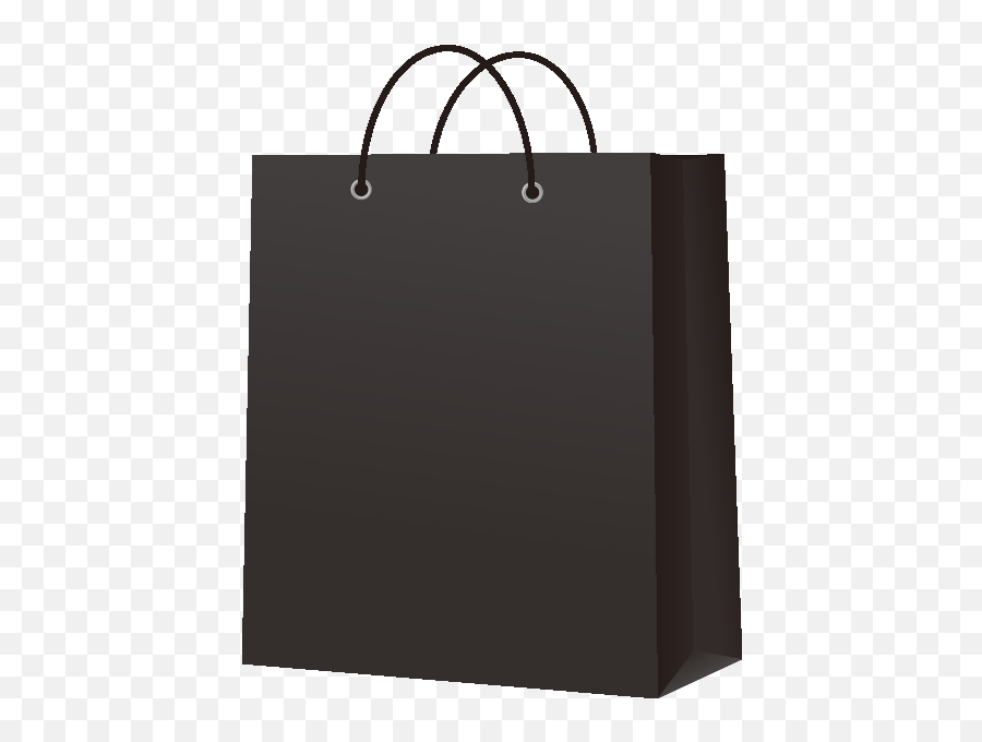 Paper Bag Black Vector Icon - Paper Bag Png,Paper Bag Png