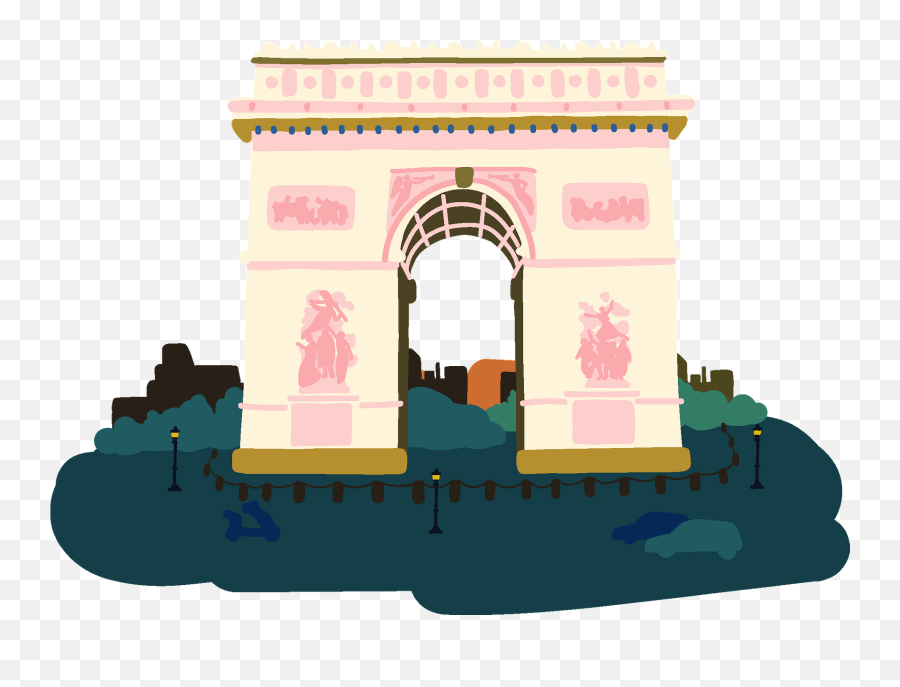 Arc De Triomphe Clipart Free Download Transparent Png - Arch De Triumphe Vector,Arc Png