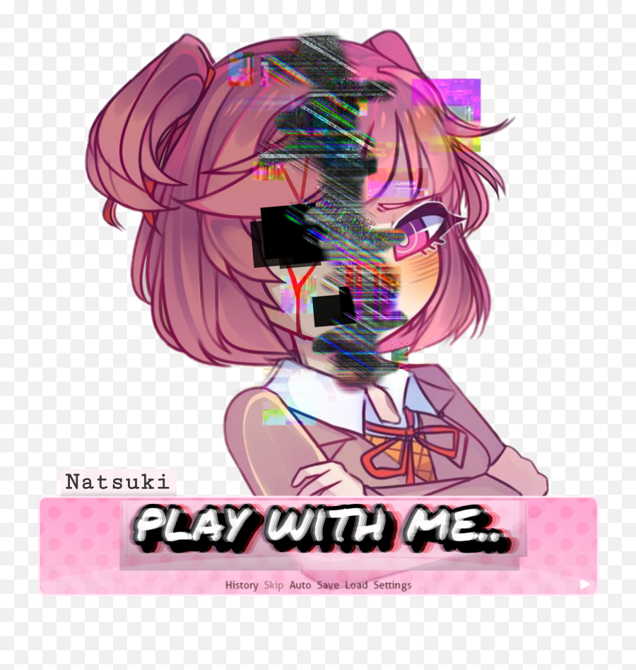 Freetoedit Natsuki Sticker By Inspirationaltwinkle - Hair Design Png,Natsuki Png